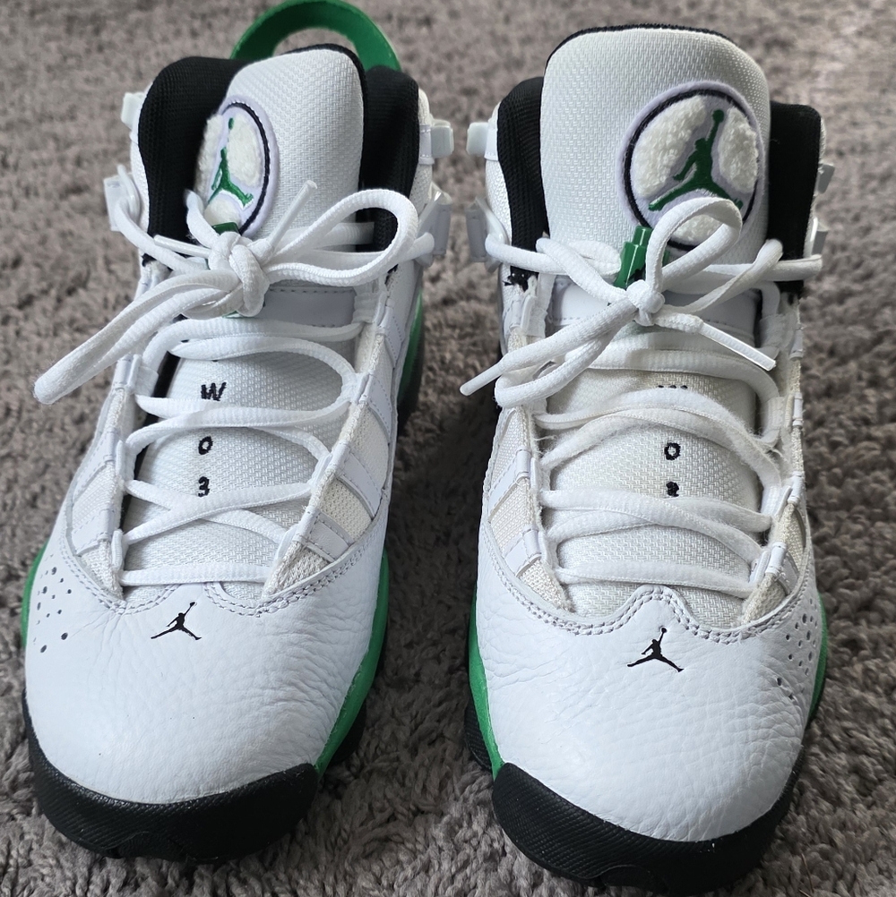 Jordan 6 Rings Lucky Green